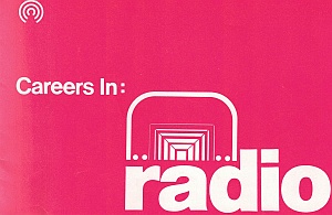 Cover of Careers in Radio booklet