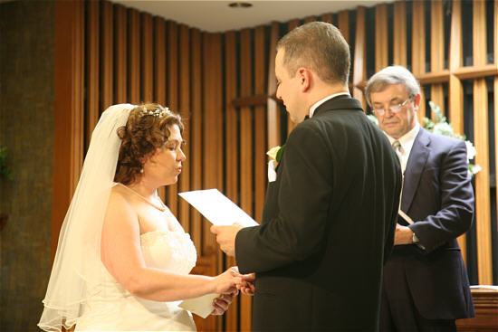 The exchange of vows